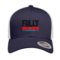 Fully Vaccinated Retro Trucker Cap | Artistshot