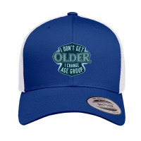 Triathlon I Don T Get Older Retro Trucker Cap | Artistshot