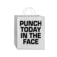 Punch Today In The Face Traveler Paper Bag -13 X 6 X 15 3/4 | Artistshot