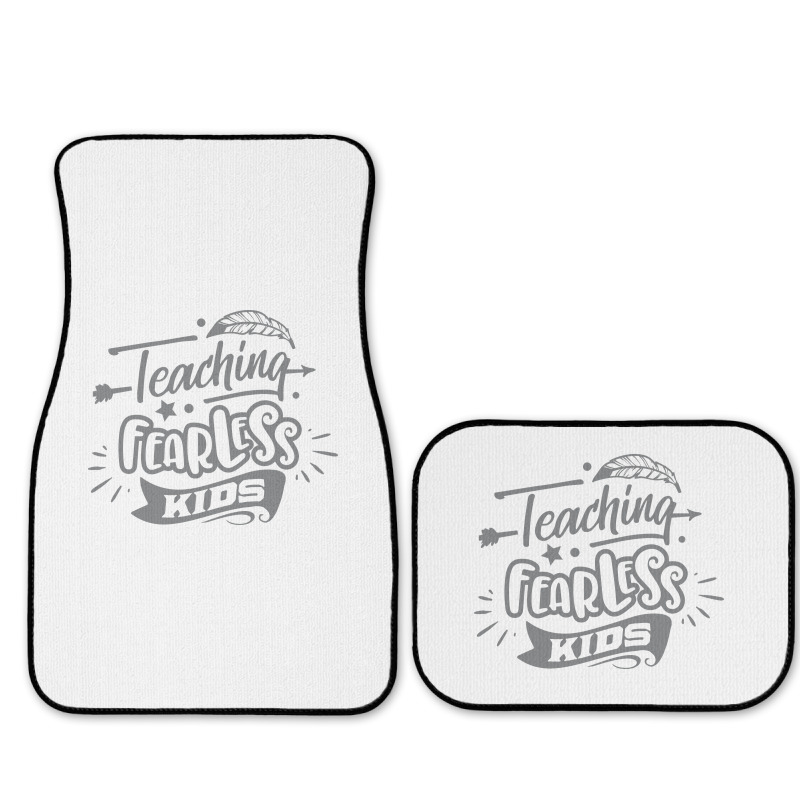 Teaching Fearless Kids Full Set Car Mats | Artistshot