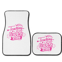 Teaching Fearless Kids Full Set Car Mats | Artistshot