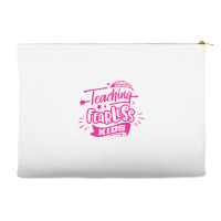 Teaching Fearless Kids Accessory Pouches | Artistshot