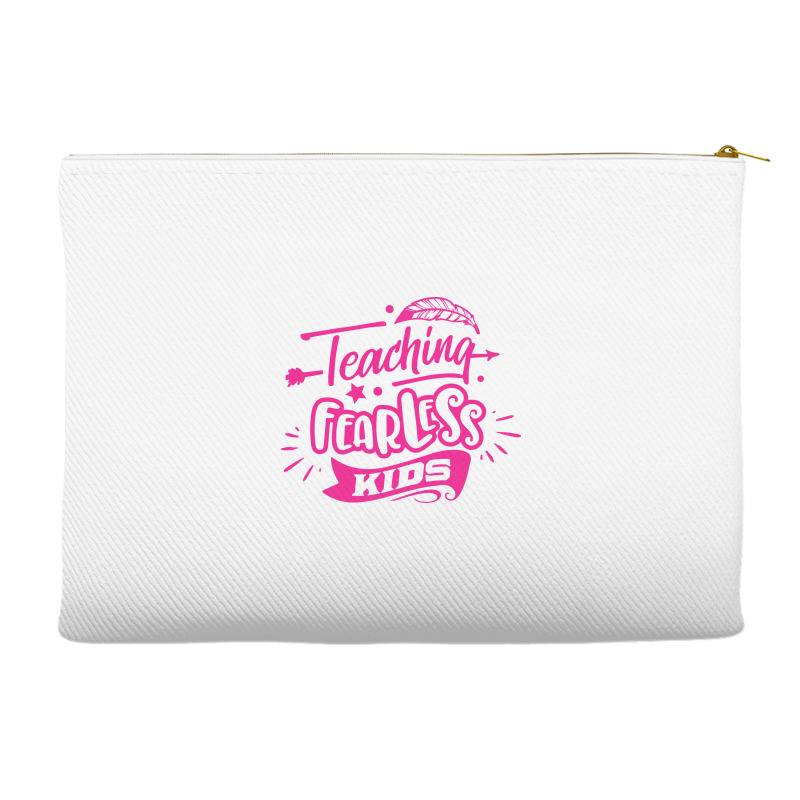 Teaching Fearless Kids Accessory Pouches | Artistshot