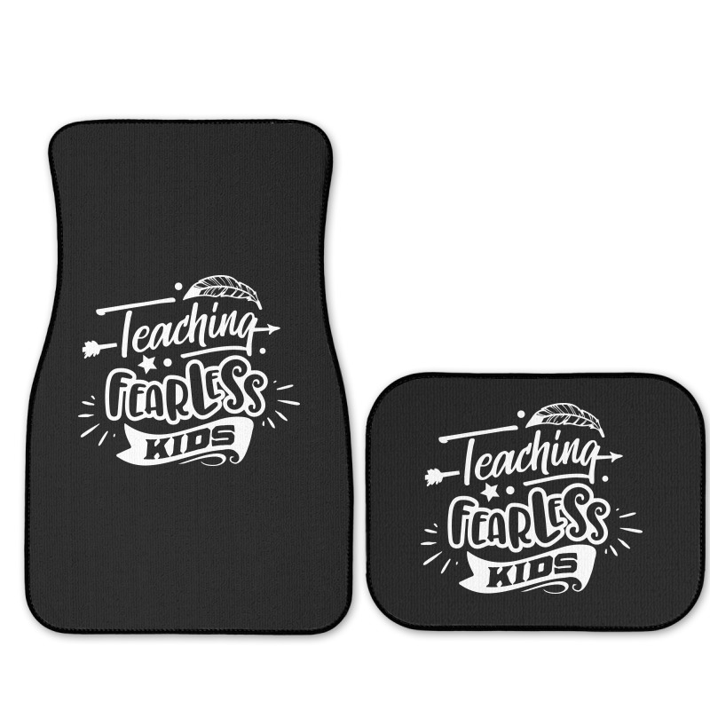 Teaching Fearless Kids Full Set Car Mats | Artistshot