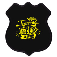 Teaching Fearless Kids Shield Patch | Artistshot