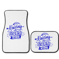 Rasising Fearless Kids Full Set Car Mats | Artistshot