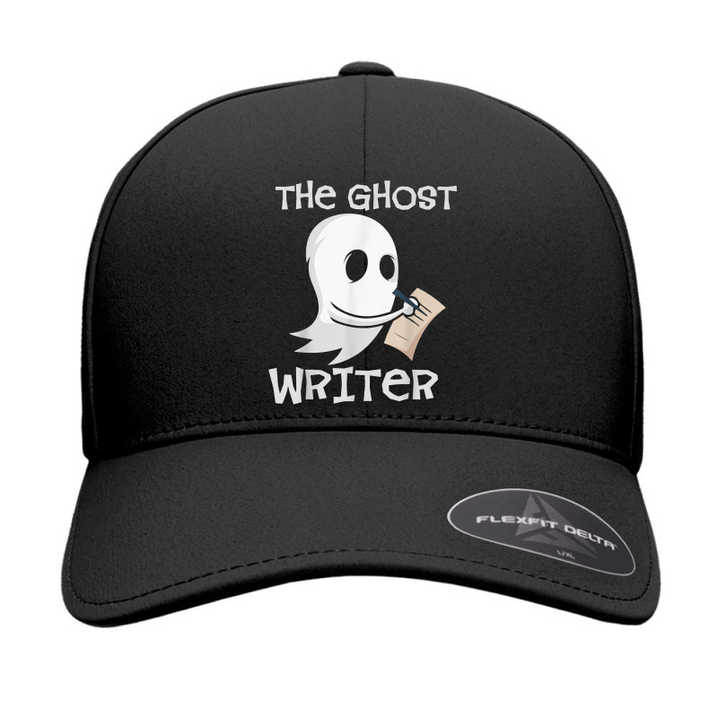 Ghost Writer Ghoul Author Halloween Trick Or Treat Novelist T Shirt Seamless Cap by caneypga | Artistshot