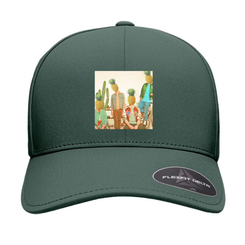 Pineapples Are My Head .png Seamless Cap | Artistshot