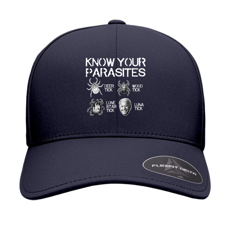 Know Your Parasites Tick Biden On Back Classic Seamless Cap by home12 | Artistshot