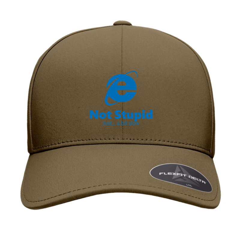 Internet Explorer - Not Stupid, Just A Bit Slow Seamless Cap by cm-arts | Artistshot