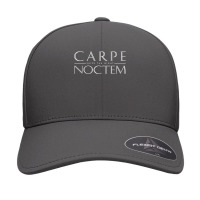 Latin Quote Carpe Noctem Seize The Night Seamless Cap | Artistshot