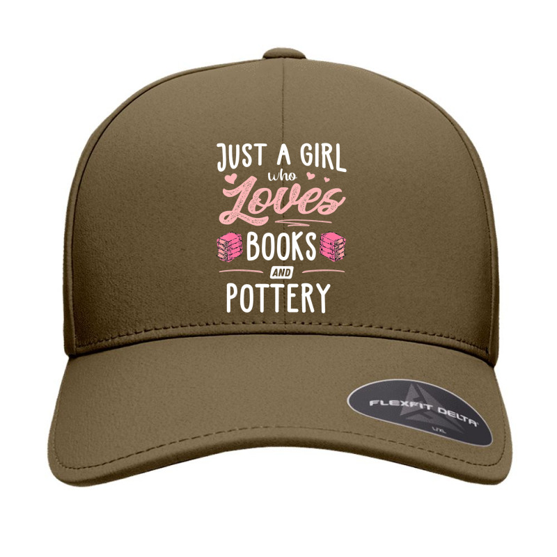 Just A Girl Who Loves Books And Pottery Gift Women Seamless Cap by thangdinhsinhelf | Artistshot