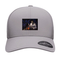 Casablanca Artwork Inspired In Humphrey Bogart In Casablanca Seamless Cap | Artistshot