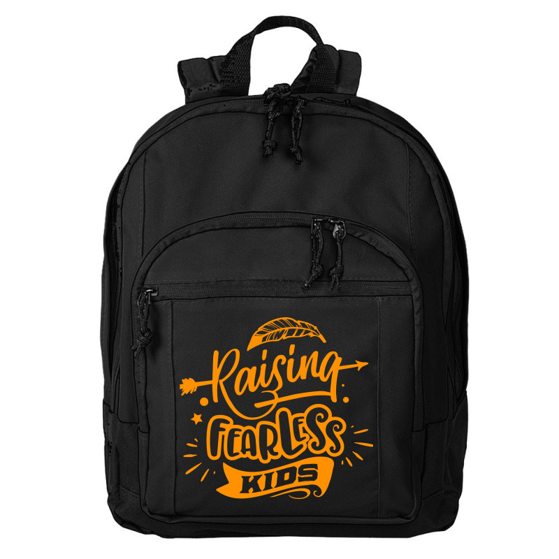 Rasising Fearless Kids Basic Backpack | Artistshot