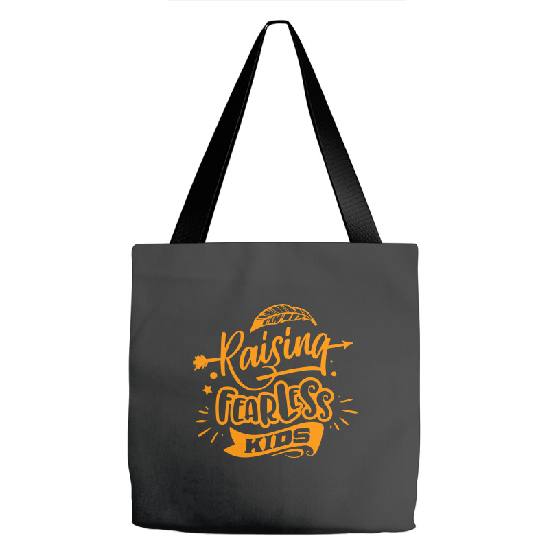 Rasising Fearless Kids Tote Bags | Artistshot