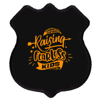 Rasising Fearless Kids Shield Patch | Artistshot