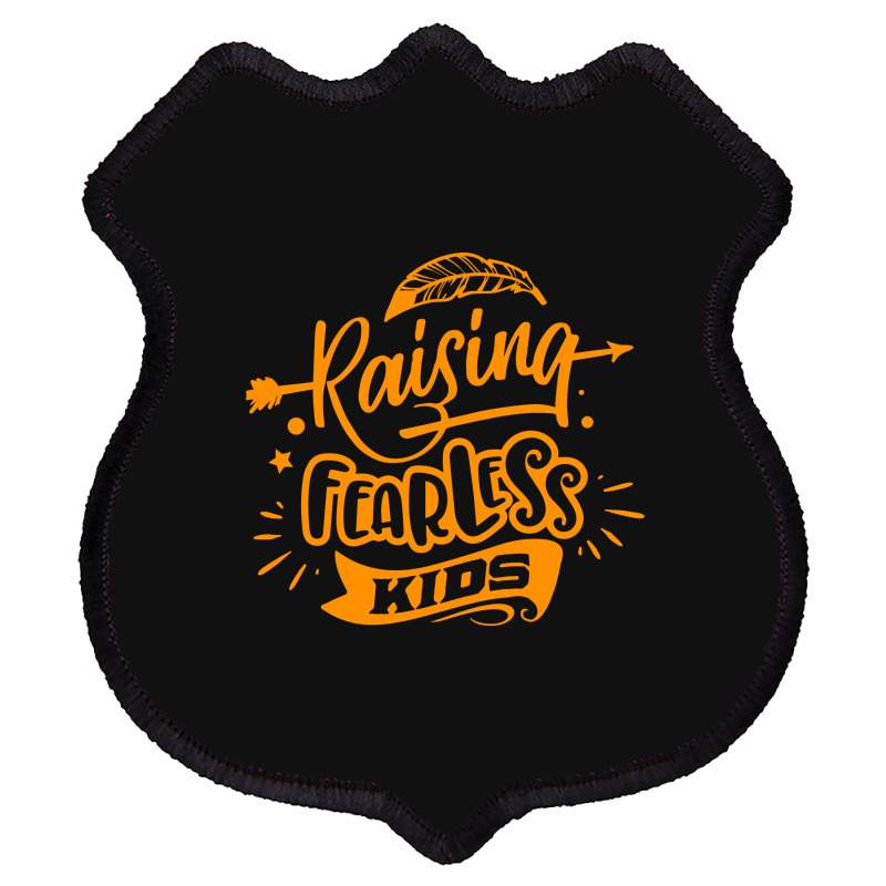 Rasising Fearless Kids Shield Patch | Artistshot