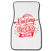 Rasising Fearless Kids Front Car Mat | Artistshot