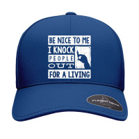 Anesthesiologist Anaesthetist Be Nice To Me Funny Seamless Cap | Artistshot