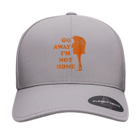 Gru Go Away Im Not Home Distressed Orange Seamless Cap | Artistshot