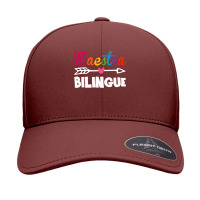 Maestra Bilingue Spanish Teacher Appreciation Gift For Women Seamless Cap | Artistshot