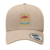 I Raise Tiny Dinosaur Vintage Retro 70s Bearded Dragon Yupoong Trucker Cap | Artistshot