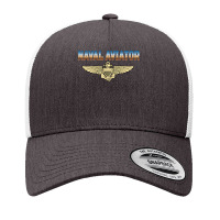 Fly Naval Aviator Classic Naval Officer Pilot Wing Navy Sweatshirt Yupoong Trucker Cap | Artistshot