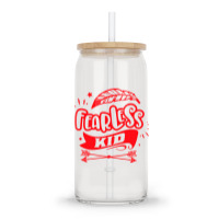 Fearless Kid Glass Tumbler | Artistshot