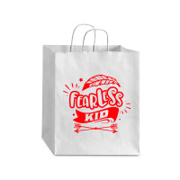 Fearless Kid Debie Paper Bag - 10 X 5 X 13 | Artistshot