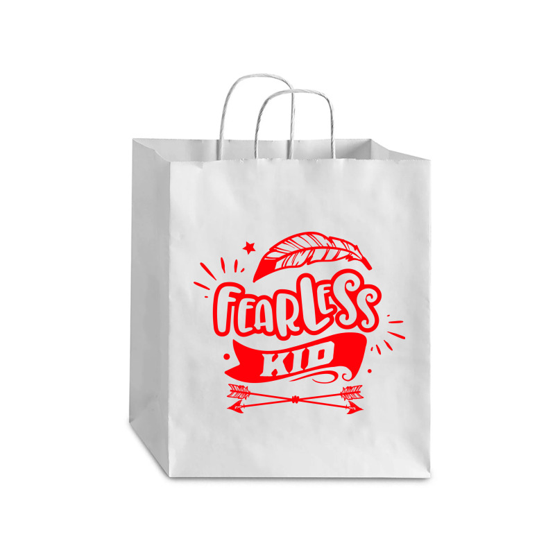 Fearless Kid Debie Paper Bag - 10 X 5 X 13 | Artistshot