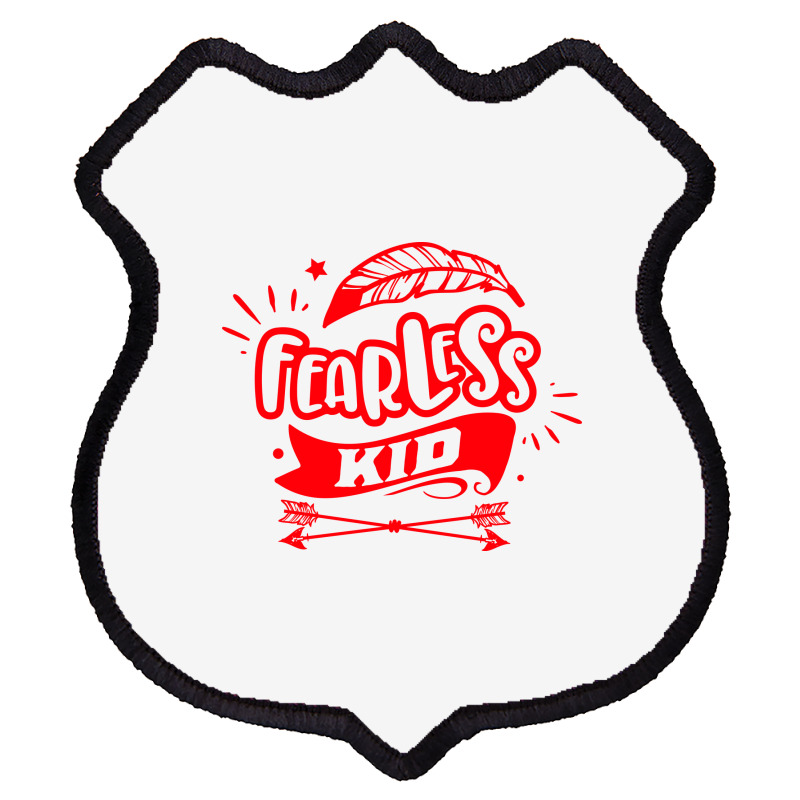 Fearless Kid Shield Patch | Artistshot