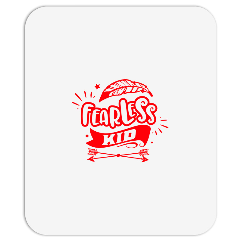 Fearless Kid Mousepad | Artistshot