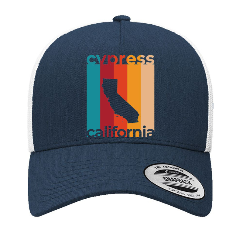 Cypress Cypress California Retro Yupoong Trucker Cap by JULIUSGERADEAU | Artistshot