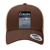 Vintage Europa Tourism Advert - Yupoong Trucker Cap | Artistshot