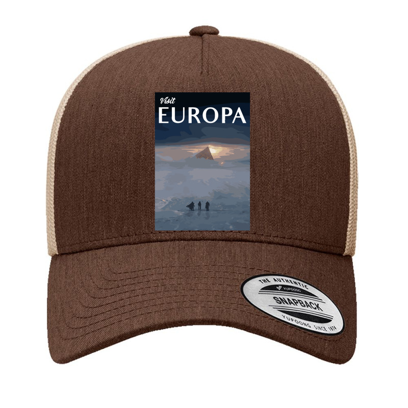 Vintage Europa Tourism Advert - Yupoong Trucker Cap by ERNIEHERNANDEZ | Artistshot