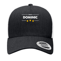 Family Name Surname Or First Name  Team Dominic T Shirt Yupoong Trucker Cap | Artistshot