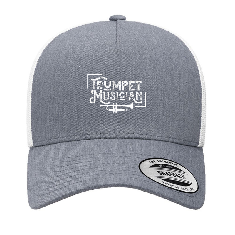 Trumpet Musician Player Trumpeter Yupoong Trucker Cap by cm-arts | Artistshot