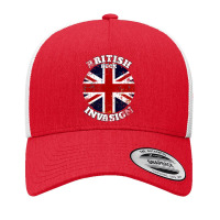 The British Rock Music Invasion V2 1 Yupoong Trucker Cap | Artistshot