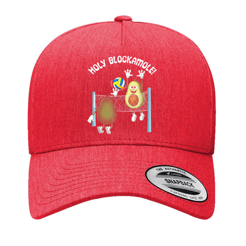 Holy Blockamole! Guacamole Player Blocker Volleyball T Shirt Yupoong Trucker Cap by cm-arts | Artistshot