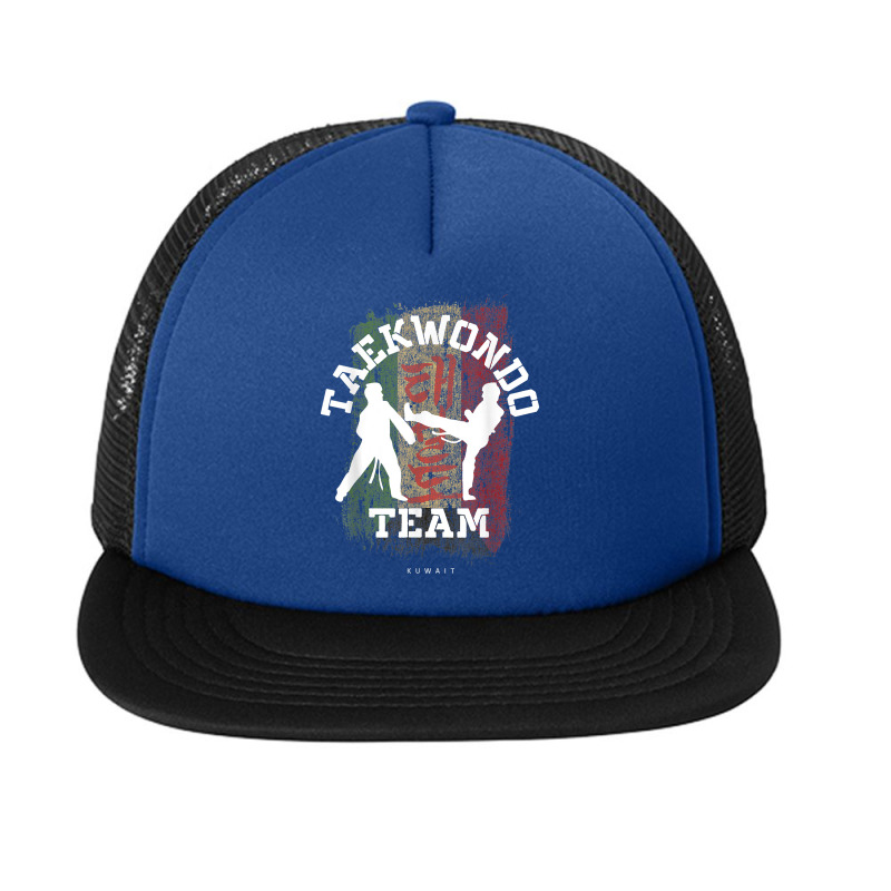 Taekwondo Kuwait Martial Arts Combat Sports Fighter T Shirt Foam Snapback hat by cm-arts | Artistshot