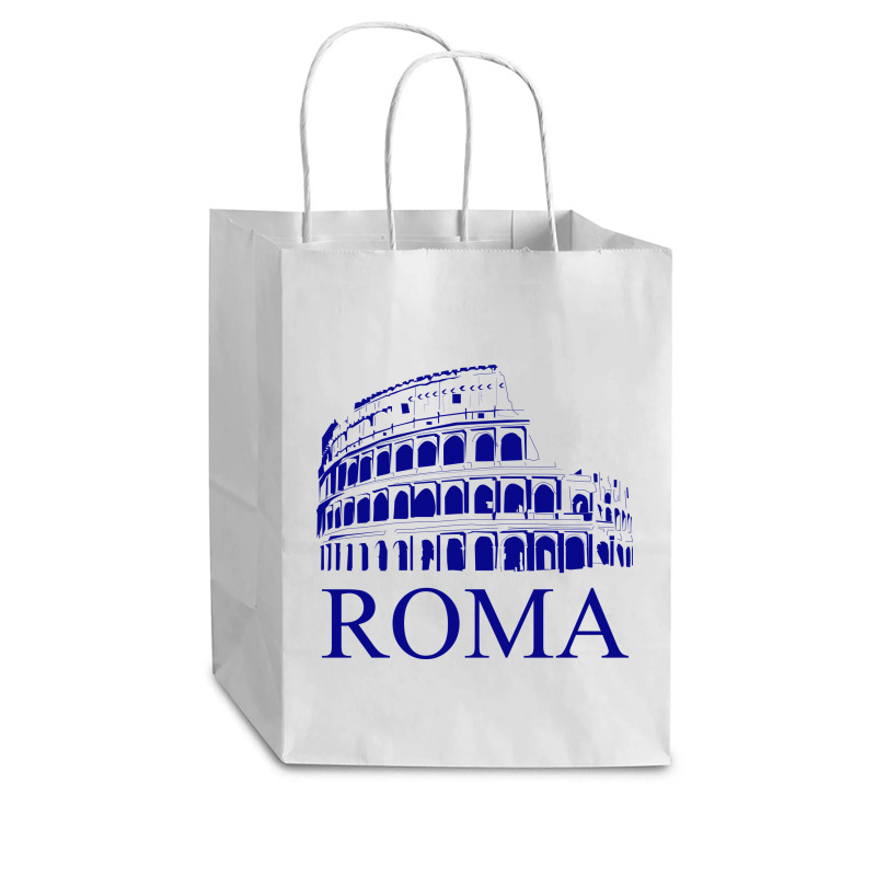 Roma, Italia Cub Paper Bag - 8 X 4 1/2 X 10 1/4 | Artistshot