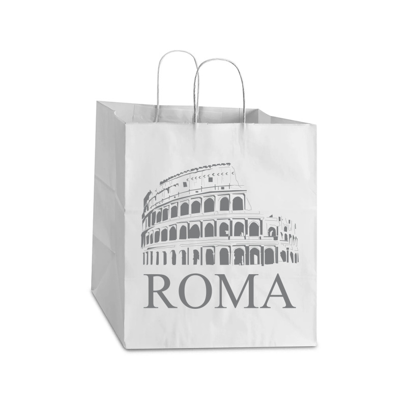 Roma, Italia Take Out Paper Bag - 14 X 10 X 15 1/2 | Artistshot