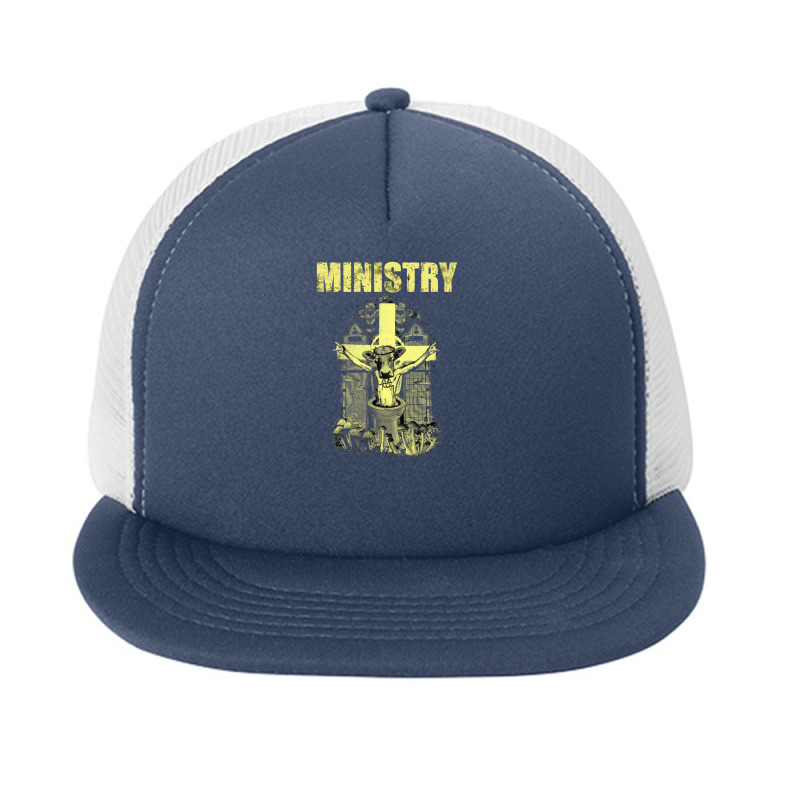 Ministry – Holy Cow Foam Snapback Hat | Artistshot