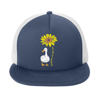 Sunshine Sunflower Duck Farm Animal Farming Life Farmer Foam Snapback Hat | Artistshot