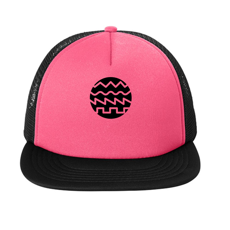 Synthesizer Waveform Foam Snapback Hat | Artistshot