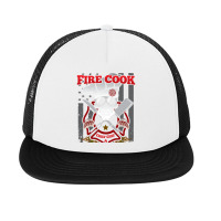 Fire Station Chief Chef, Fire Cook, Fire Station, Chief Chef, Fire Sta Foam Snapback Hat | Artistshot