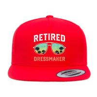 Funny Retired Dressmaker Beach Palm Tree Sunglass Men Women 5 Panel Snapback Cap | Artistshot