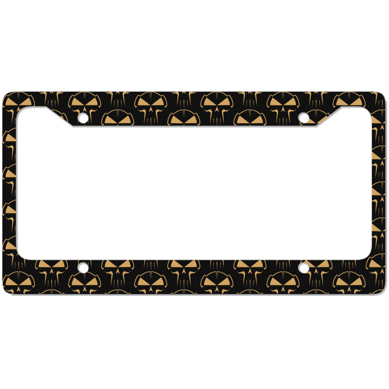 Skull, Skulls, Skeleton, Tattoo License Plate Frame | Artistshot