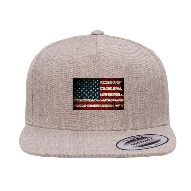 Distressed Usa Flag, Distressed Usa Flag Vintage, Distressed Usa Flag  5 panel snapback cap by SHUYT456 | Artistshot