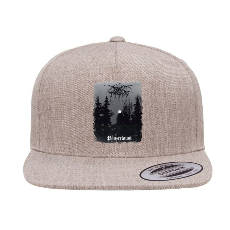 Darkthrone   Panzerfaust   Album Cover 5 panel snapback cap by cm-arts | Artistshot